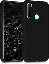 kwmobile telefoonhoesje voor Xiaomi Redmi Note 8 (2019 / 2021) - Hoesje voor smartphone - Back cover in mat zwart