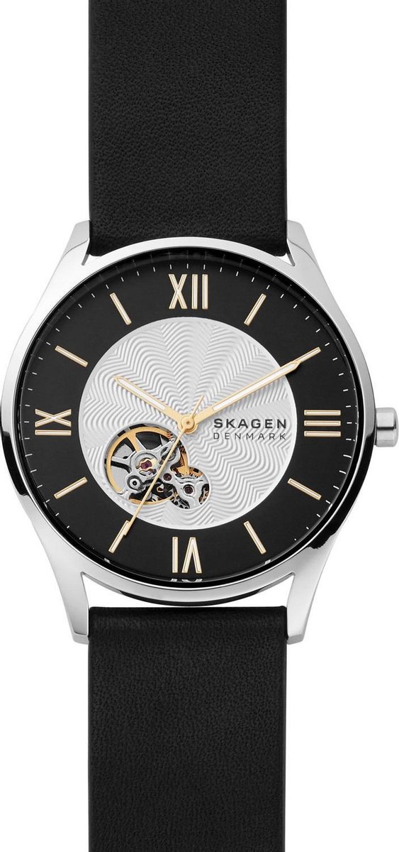 Skagen Heren horloges Automatisch One Size Zilver 32015792