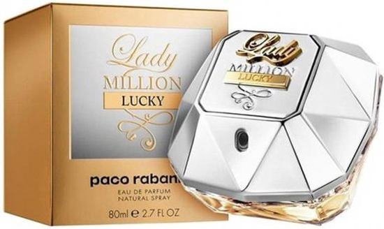 Paco Rabanne Lady Million Lucky 80 ml Eau de Parfum - Damesparfum - Paco Rabanne