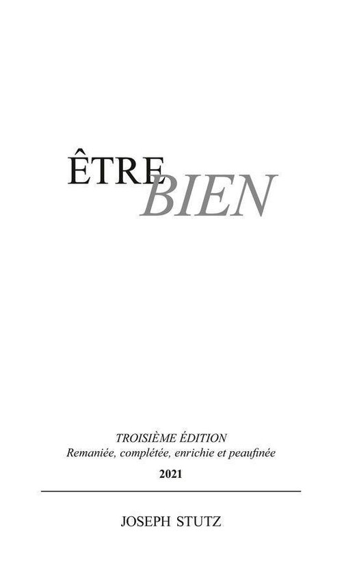 Etre Bien - cover