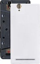 Terug Batterij Cover voor Sony Xperia T2 Ultra (wit)