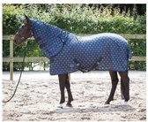 Vliegendeken met losse hals, blue nights - maat 195