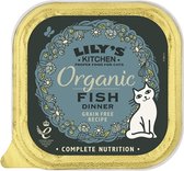 Lily's kitchen cat organic fish dinner - 19x85 gr - 1 stuks