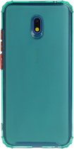 Voor Xiaomi Redmi 8A schokbestendige TPU transparante beschermhoes (groen)