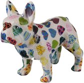 Pomme pidou French Bulldog Jack | Spaarpot | LARGE | Beezzy Hearts Sheerwhite