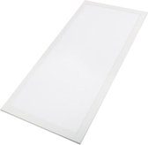 LED Paneel - Igan - 60x120 Helder/Koud Wit 6000K - 60W Inbouw Rechthoek - Mat Wit - Flikkervrij