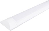 LED Balk - Igan Tynom - 40W - Helder/Koud Wit 6000K - Mat Wit - Kunststof - 120cm