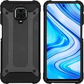 iMoshion Rugged Xtreme Backcover Xiaomi Redmi Note 9 Pro / 9S hoesje - Zwart