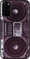 ADEL Siliconen Back Cover Softcase Hoesje Geschikt voor Samsung Galaxy S20 Plus - Radio Muziek