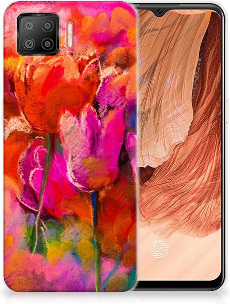 Hoesje maken OPPO A73 4G Tulips