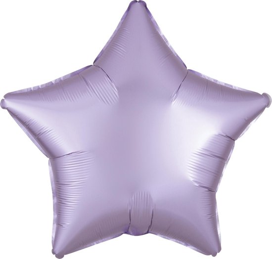 Amscan Folieballon Pastel Star 40 Cm Paars
