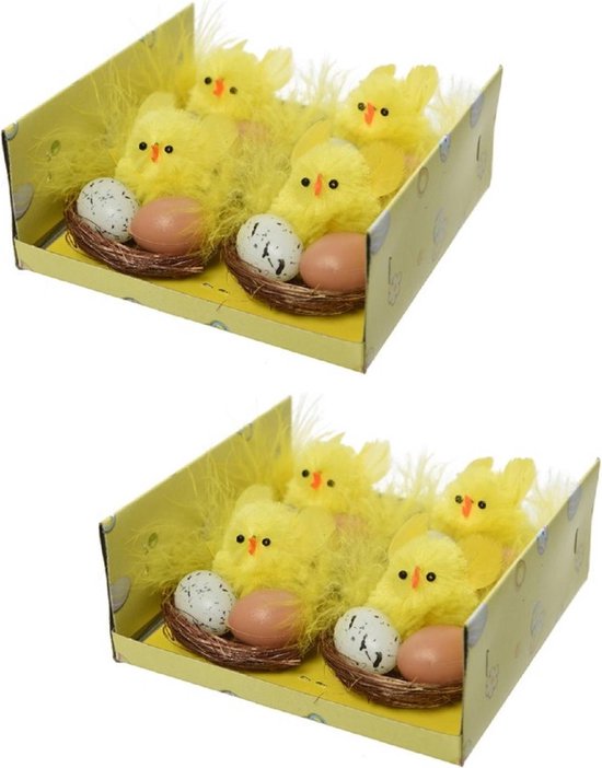 Raamdecoratie voor pasen: paaskuikentjes | Leuk voor kids