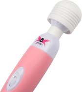 Pixey Mini Wand Vibrator - Roze - Roze - Sextoys - Wand Vibrators & Accessoires - Vibo's - Vibrator Speciaal
