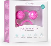 Vaginale Balletjes Horizontale Ribbels - Roze - Roze - Sextoys - Vagina Toys - Toys voor dames - Geisha Balls