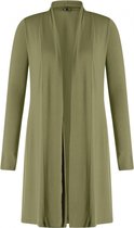 YESTA April Vest - Olive Green - maat 4(54/56)