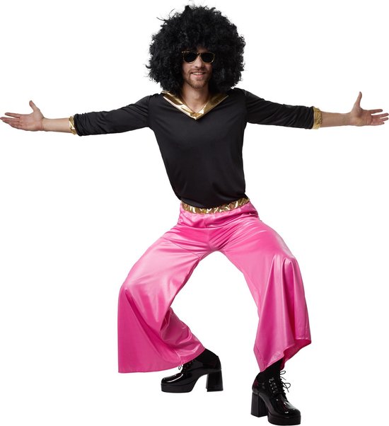 dressforfun - Funky Disco Dancer XXL - verkleedkleding kostuum halloween verkleden feestkleding carnavalskleding carnaval feestkledij partykleding - 302406