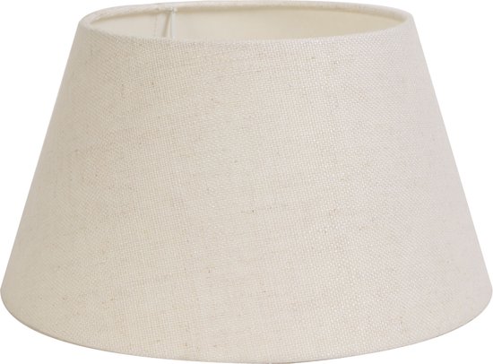 Lampenkap cilinder LIVIGNO - 50-50-38cm - eiwit | Leen Bakker