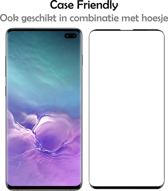 Samsung S10 Screen Protector - écran Samsung Galaxy S10 Protecteur Protect Glas - Samsung S10 écran protecteur en Glas Extra fort - 2 pièces