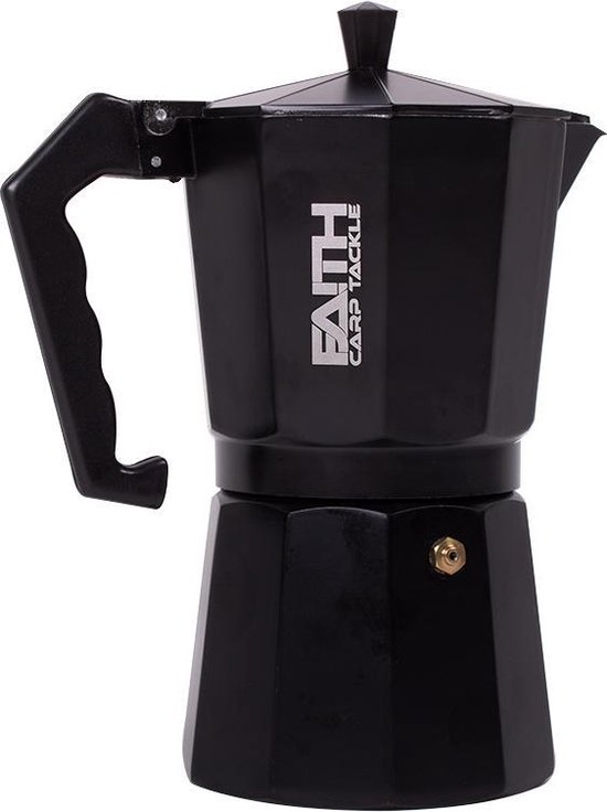 Faith Coffee Cup - Percolator - Espresso maker - Zwart