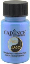 Cadence Twin Magic metallic verf paarsblauw 01 070 0013 0050 50 ml