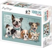 Jigsaw puzzel 1000 pc - Amy Design - Dogs
