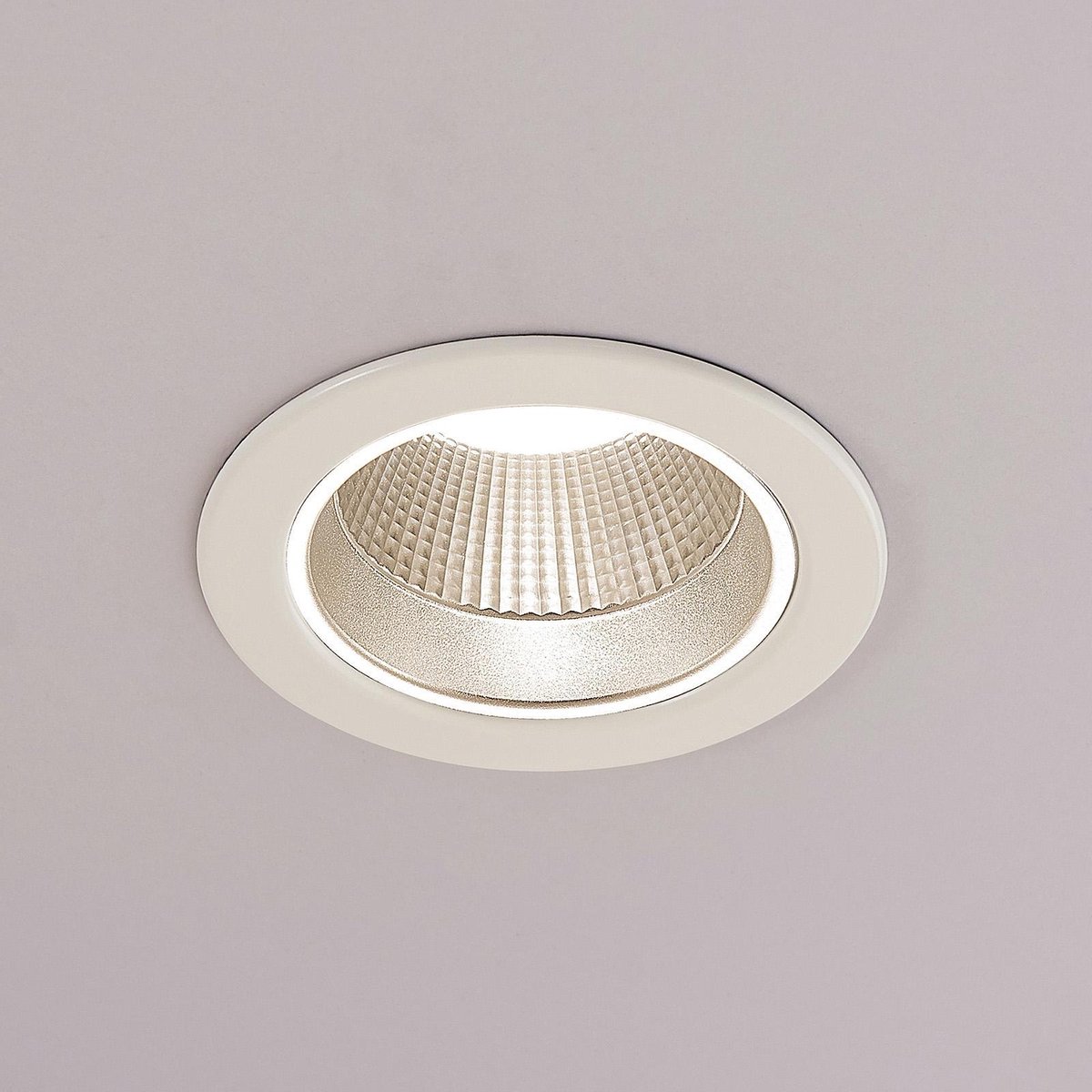 Arcchio - Kantoorverlichting - 1licht - aluminium - H: 6.9 cm - wit - Inclusief lichtbron