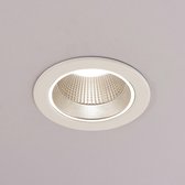 Arcchio - LED downlight - 1licht - aluminium - H: 6.9 cm - wit - Inclusief lichtbron