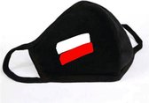 GetGlitterBaby - Katoen Mondkapje  / Wasbaar Mondmasker - Polen / Poolse Vlag
