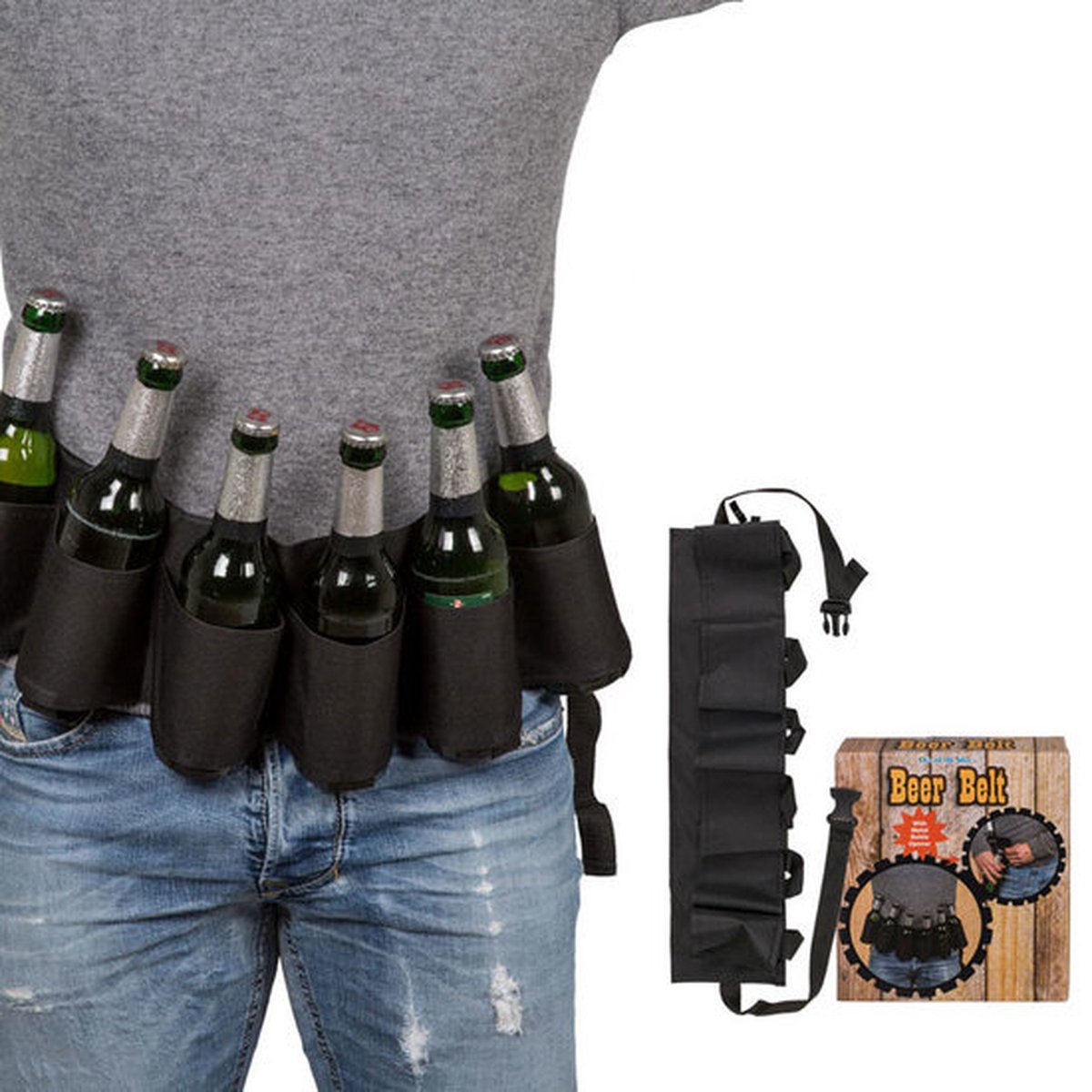 DEWIN Bierfrisdrank, kan riemhouder, bier-frisdrank, riemhouder voor