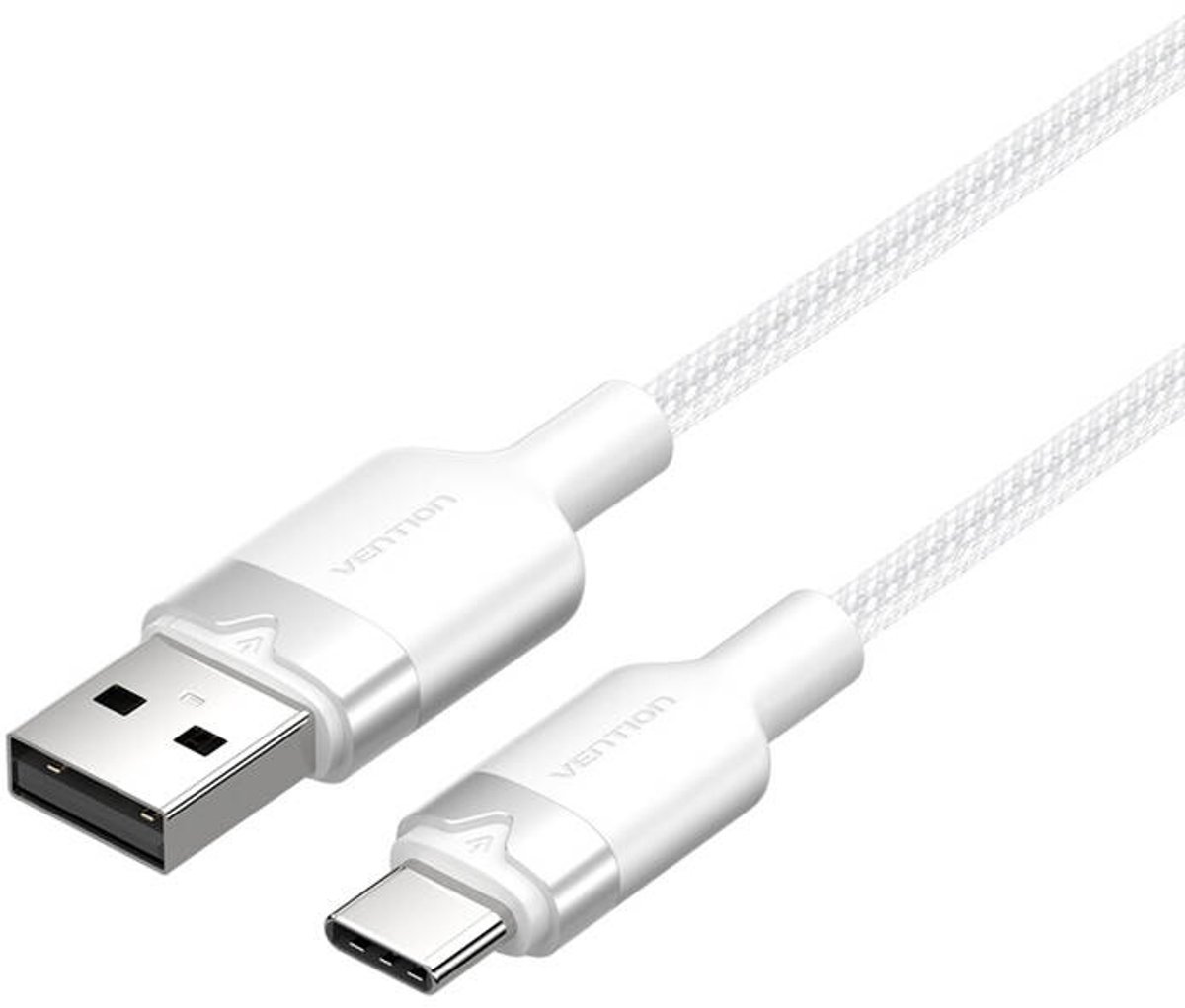 Vention Usb 2.0 A Naar Usb-C 3A Kabel Voor Telefoons 1M Met Snellaadfunctie
