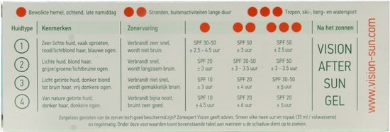 Vision After Sun Aloë Vera - Aftersun gel - 180 ml