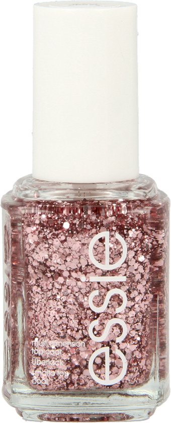 essie® - original - 275 a cut above - roze - glitter topcoat - 13,5 ml