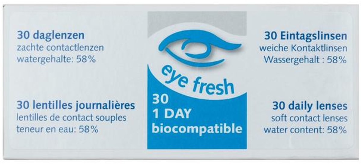 Eyefresh Daglenzen -5.75 30 Stuks
