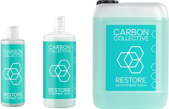 CARBON COLLECTIVE - RESTORE - Lingette nettoyante en microfibre - APPROUVÉ KL!N - 5000 ml