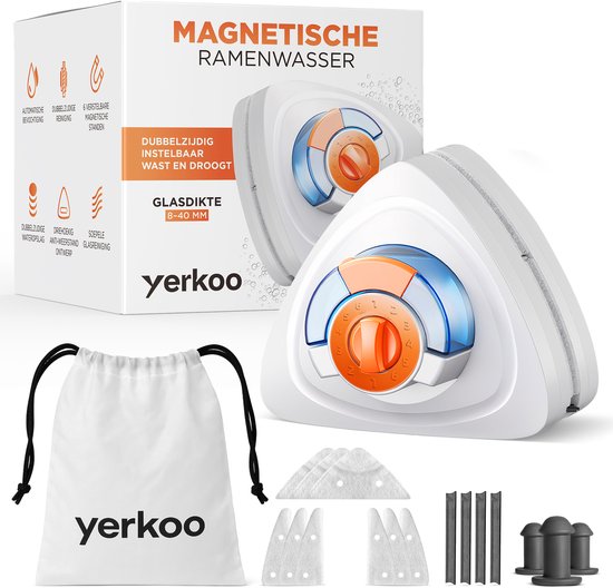 Yerkoo Magnetische Ramenwasser PRO