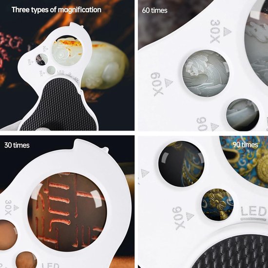 Lot De 2 Boîtes Loupe 3x Et 6x Pour Enfants – Kit Exploration Nature Avec Pinces – Plastique ABS, Réutilisable – Jouet éducatif
