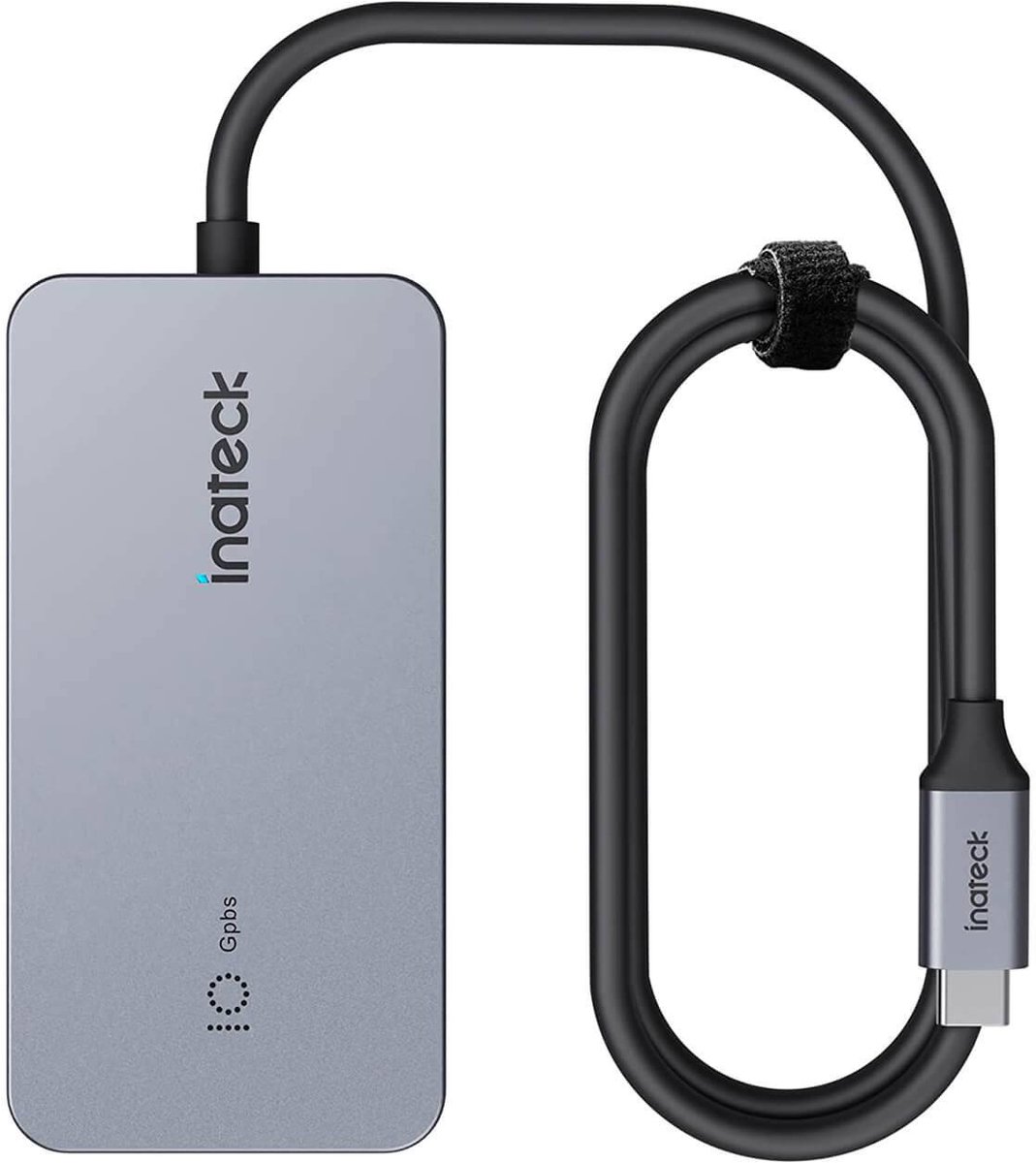 Inateck HB2027 USB 3.2 Gen 2 (3.1 Gen 2) Type-C 10000 Mbit/s Grijs