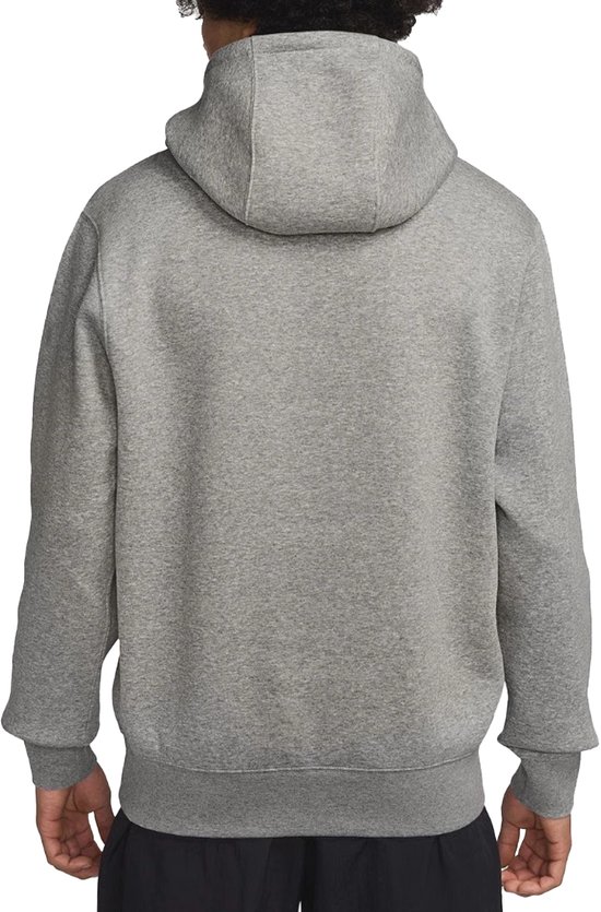 Nike sportswear fleece hoodie in de kleur grijs