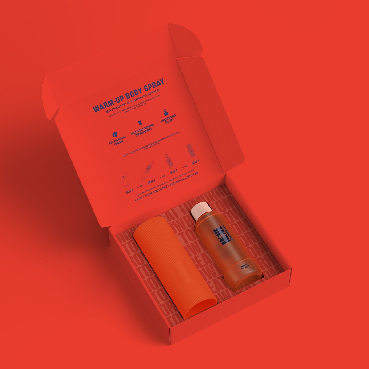 Starter Set - Activating Warm-Up Body Spray | BESTSELLER