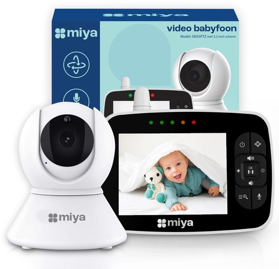 Miya M35 Babyfoon - Babyfoon met camera
