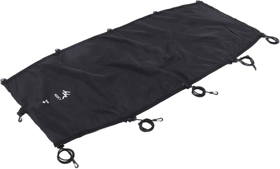 Ulter Sport Uitlaatsierstuk - 'Dual-Wall' Rond 90mm RS - Lengte 170mm Montage 55mm Rvs Zwart