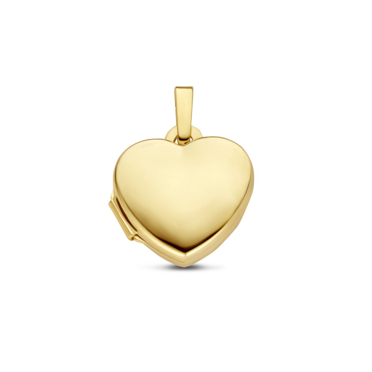 Marie Celeste medaillon hart - Goud