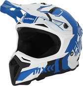Casque de motocross Acerbis Profile 5 Blue White - Taille M - Casque