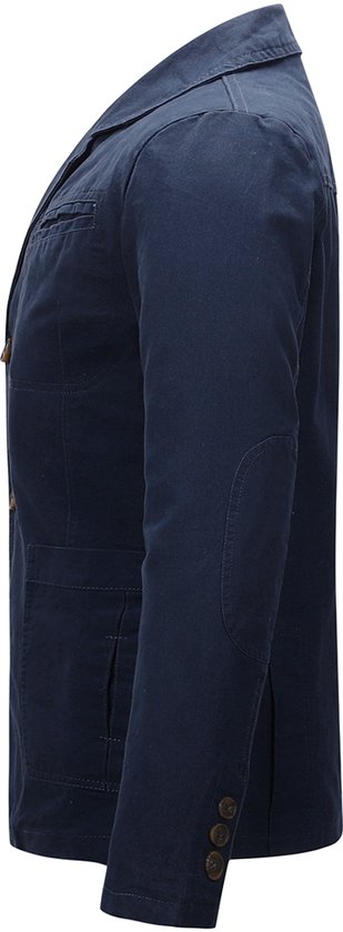 Blazer slim décontracté à col rabattu pour homme Allthemen - Veste de costume décontractée - XXL
