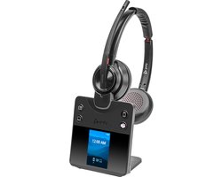 Hoofdtelefoon met microfoon Poly SAVI 8420 Zwart