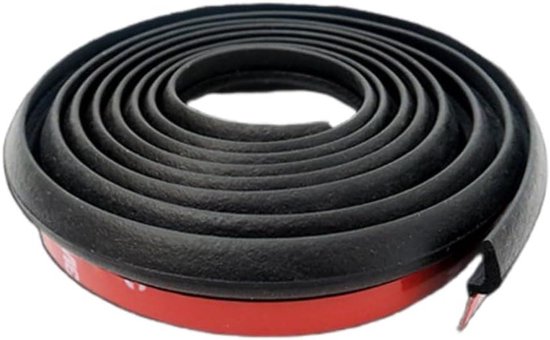 VEVOR Garagedeurafdichting 4,8 m rubberen afdichtingstape 10 cm breed T-uiteinde 8 mm om het binnendringen van wind te voorkomen, regen, blad, sectionele deur en kantelbaar, magazijn fabriek