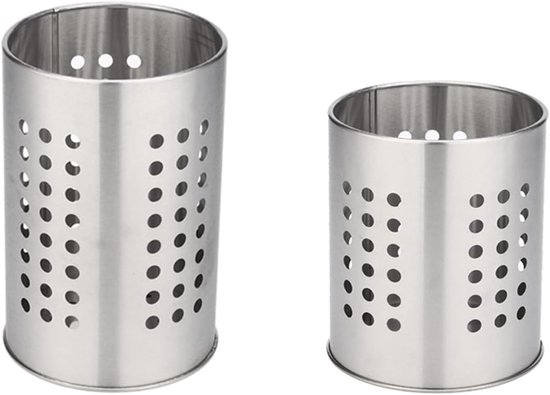 Keuken Bestek Houder, Gebruiksvoorwerp Droogrek Mand Houder, Bestek Stand Drainer, Keukengerei Houder voor Lepel Vork, Eetstokjes Houder Opslag Organizer Emmer, Keukengerei Servies Drainer Rack