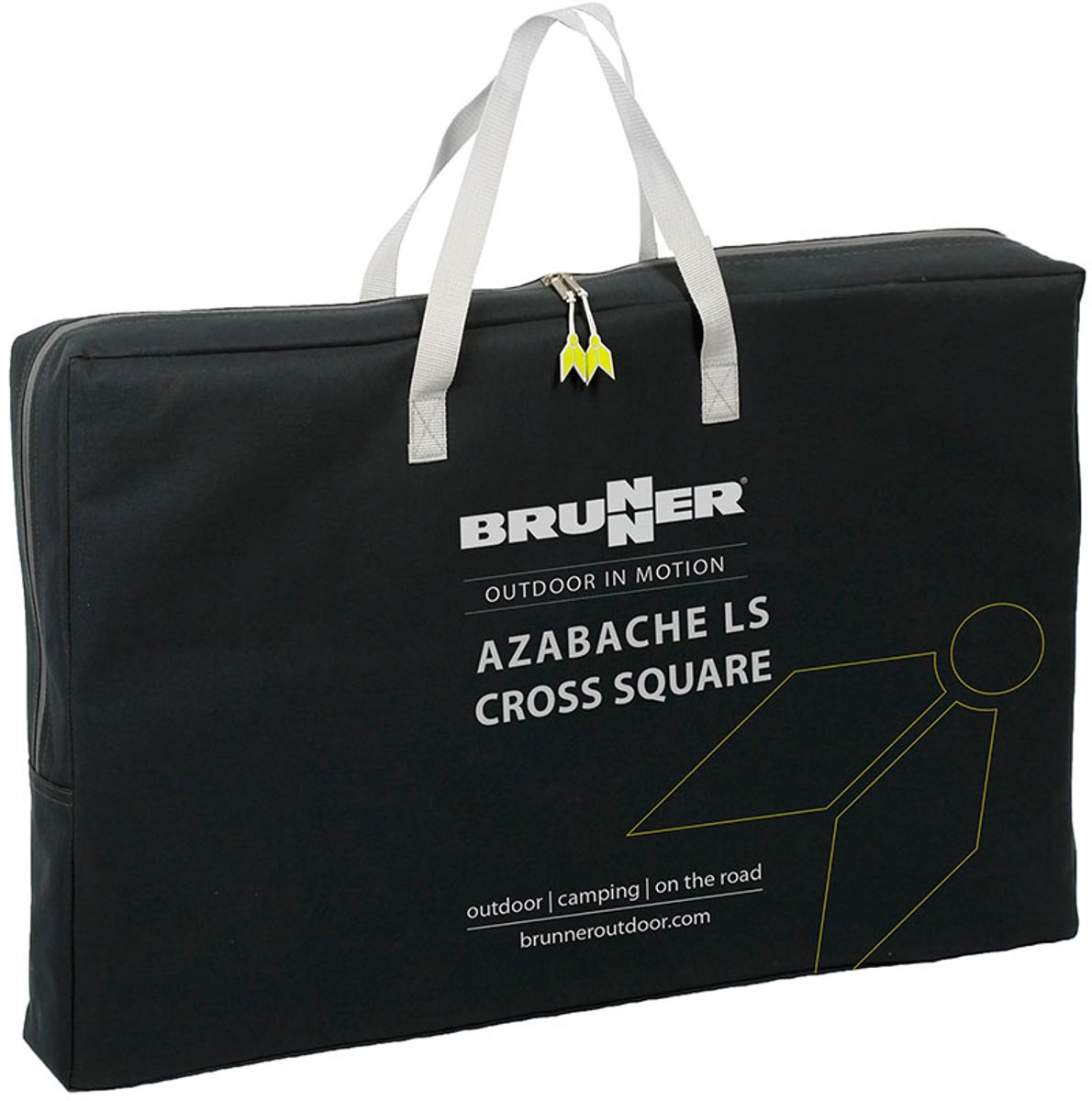 Brunner Azabache LS Cross Square - Campingkast 58 x 49 x 90 cm