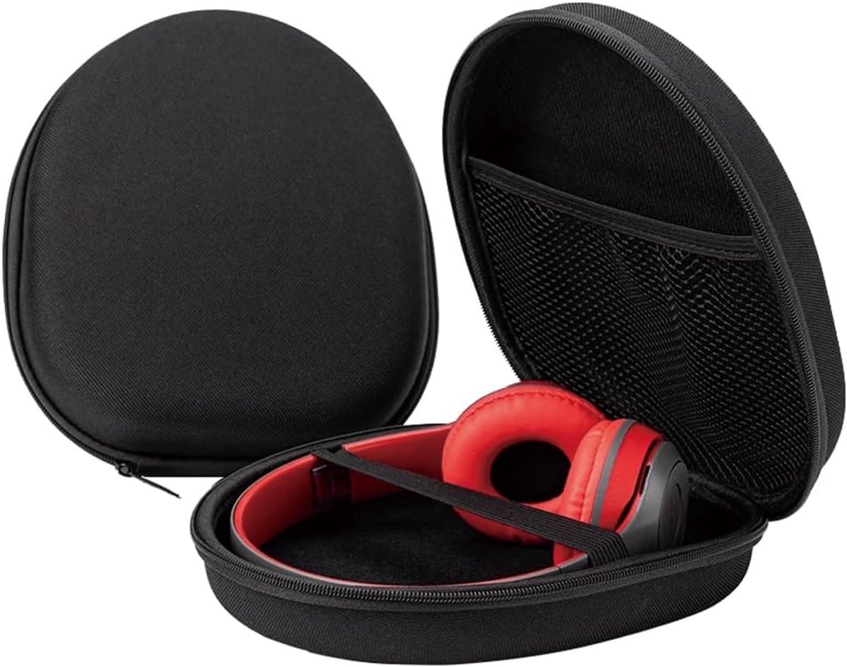 Koptelefoon Case - Harde Beschermhoes - On-ear/Over-ear - Voor de meeste merken/Bluetooth/HIFI/bedrade hoofdtelefoon/Gaming-headset - Koptelefoon Hoesje - Beschermhoes - Draagtas - Waterbestendig - Stootvast - Oortjes Opberg Hoesje - hoge kwaliteit!