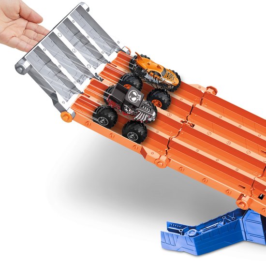 HOT WHEELS Monstertrucks RACEN EN SLOPEN van Hot Wheels — afbeelding 4